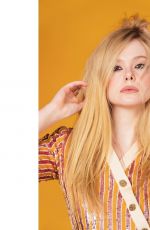 ELLE FANNING - Sag Awards Photoshoot, April 2021
