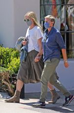 ELLEN DEGENERES and PORTIA DE ROSSI Out in Montecito 04/18/2021