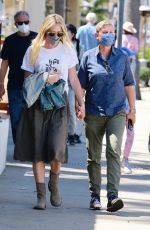 ELLEN DEGENERES and PORTIA DE ROSSI Out in Montecito 04/18/2021