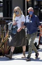 ELLEN DEGENERES and PORTIA DE ROSSI Out in Montecito 04/18/2021