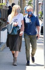 ELLEN DEGENERES and PORTIA DE ROSSI Out in Montecito 04/18/2021