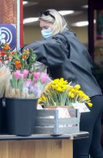 ELSA HOSK Buys Flowers in Los Angeles 04/26/2021