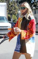 ELSA HOSK Out and About in Los Angeles 04/29/2021