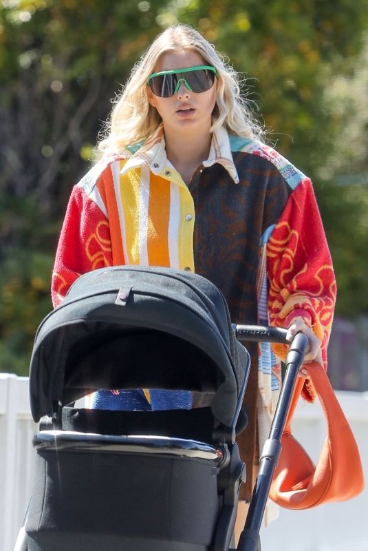 ELSA HOSK Out and About in Los Angeles 04/29/2021