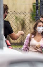 ELSA PATAKY Arrives at a Private Jet at Ballina Airport 04/01/2021