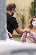 ELSA PATAKY Arrives at a Private Jet at Ballina Airport 04/01/2021