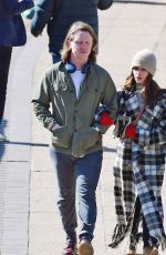 EMILIA CLARKE and Mike Noble Out at Regents Canal in London 04/05/2021