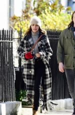 EMILIA CLARKE and Mike Noble Out at Regents Canal in London 04/05/2021