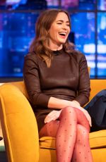 EMILY BLUNT at Jonathan Ross Show in London 04/17/2021