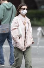 EMILY RATAJKOWSKI Out with a Friend in New York 04/09/2021