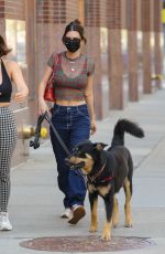 EMILY RATAJKOWSKI Out with Her Dog in New York 04/20/2021