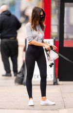 EMILY RATAJKOWSKI Out with Her Dog in New York 04/21/2021