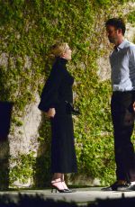 EMMA ROBERTS Arrives at a Dinner Party in Beverly Hills 04/23/2021