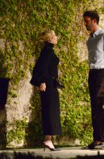 EMMA ROBERTS Arrives at a Dinner Party in Beverly Hills 04/23/2021