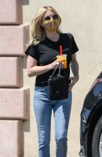 EMMA ROBERTS in Denim Out in Los Angeles 04/09/2021