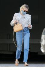 EMMA ROBERTS Out and About in Los Angeles 04/28/2021