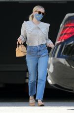 EMMA ROBERTS Out and About in Los Angeles 04/28/2021