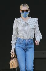 EMMA ROBERTS Out and About in Los Angeles 04/28/2021