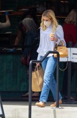 EMMA ROBERTS Out for Takeout in Los Angeles 04/25/2021