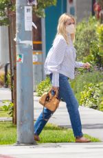EMMA ROBERTS Out for Takeout in Los Angeles 04/25/2021