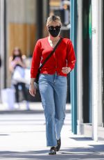 EMMA ROBERTS Out Shopping in Beverly Hills 04/29/2021