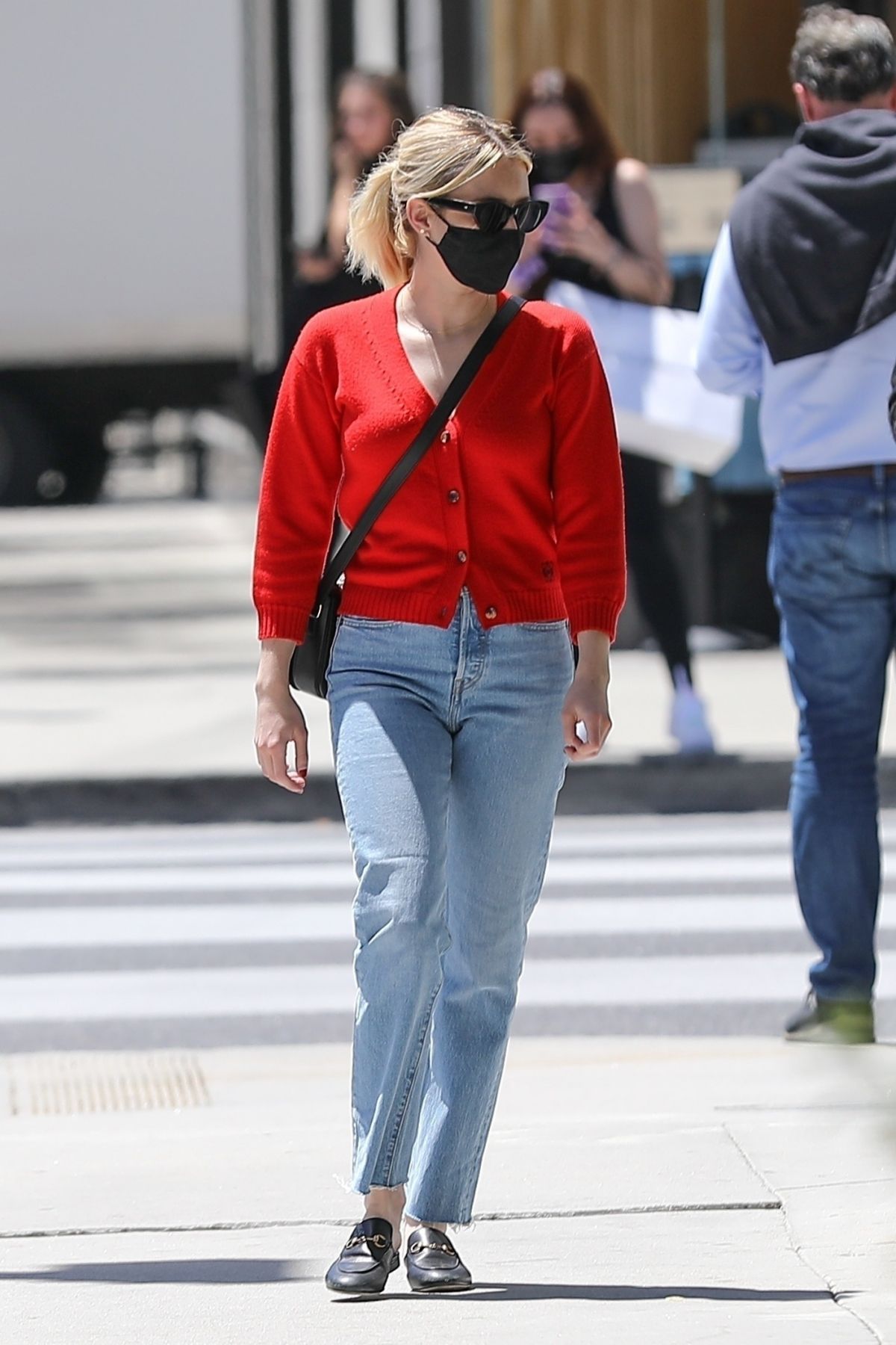 EMMA ROBERTS Out Shopping in Beverly Hills 04/29/2021 – HawtCelebs
