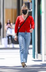 EMMA ROBERTS Out Shopping in Beverly Hills 04/29/2021