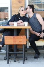 EMMA SLATER and Sasha Farber Out with Their Dogs in Los Angeles 04/02/2021