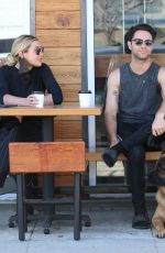 EMMA SLATER and Sasha Farber Out with Their Dogs in Los Angeles 04/02/2021