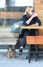 EMMA SLATER and Sasha Farber Out with Their Dogs in Los Angeles 04/02/2021