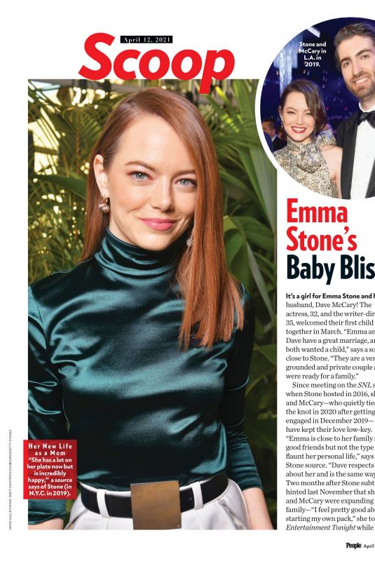 EMMA STONE in People Magazine, Beautiful Issue 2021
