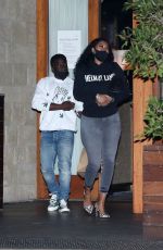 ENIKO PARRISH Leaves Soho House in Malibu 04/16/2021