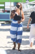 EVELYN LOZADA and SHANIECE HAIRSTON in Swimsuits at a Beach in Miami 04/28/2021