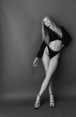 FAITH HOWARD - Black and White Photoshoot, April 2021