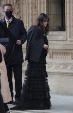FELICITY JONES Arrives at 2021 British Academy Film Awards 04/11/2021