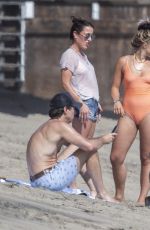 FLORENCE PUGH in Swimsuit at a Beach in Malibu 04/07/2021