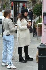 FRANCESCA ALLEN and MARIA WILD at New Beauty Salon Deja Vu in London 04/12/2021