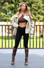 FRANCESCA FARAGO on the Set of The Only Way is Essex 04/13/2021