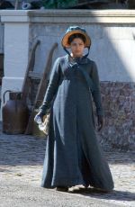FREIDA PINTO at a Movie Set in Dublin 04/03/2021