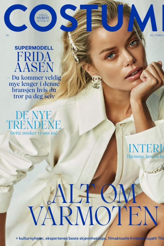 FRIDA AASEN for Costume Magazine, Norway February?March 2021