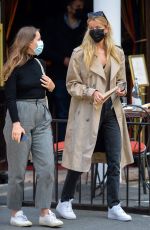 FRIDA AASEN Out for Lunch with a Friend in New York 04/27/2021