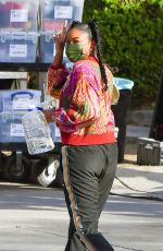 GABRIELLE UNION Leaves Cheaper by the Dozen Set in Los Angeles 04/15/2021