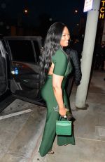 GARCELLE BEAUVAIS at Catch LA in West Hollywood 04/24/2021