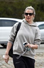 GEMMA ATKINSON Arrives at Hits Radio in Manchester 04/01/2021