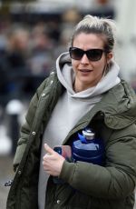 GEMMA ATKINSON Leaves Hits Radio in Manchester 04/16/2021