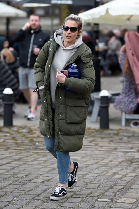 GEMMA ATKINSON Leaves Hits Radio in Manchester 04/16/2021