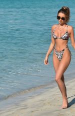 GEORGIA HARRISON in Bikini at a Beach in Dubai 04/22/2021