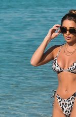 GEORGIA HARRISON in Bikini at a Beach in Dubai 04/22/2021