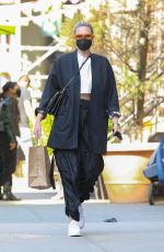 GEORGINA BURKE Out Shopping at Bloomingdale