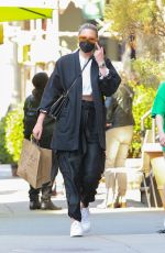 GEORGINA BURKE Out Shopping at Bloomingdale